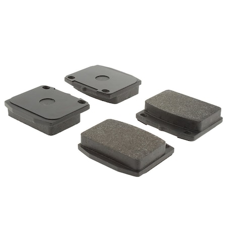 Centric Parts Centric 105.01170 Posi-Quiet Ceramic Disc Brake Pad w/Shims-Preferred 105.01170